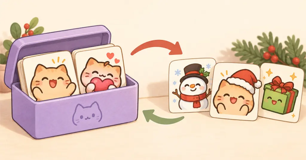 how to switch Twitch emotes for Christmas